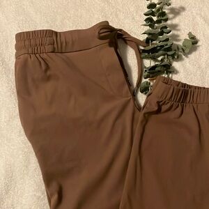 Brownish light plum colour Drawstring Pants